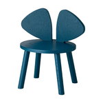 Mouse children's chair, low, petroleum Mouse children's chair, low, petroleum