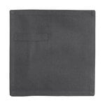 Cloth napkins, Everyday napkin, 4 pcs, dark grey, Gray