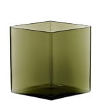 Ruutu vase, 205 x 180 mm, green