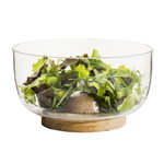 Oak glass bowl Oak glass bowl