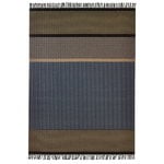 Teppiche aus Papiergarn, Teppich San Francisco, dunkelblau – Nutria, Braun