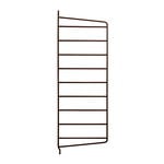 Shelving units, String side panel 50 x 20 cm, 1-pack, brown, Brown