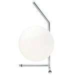 Flos IC T1 table lamp, low, chrome