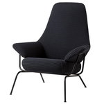 Hai lounge chair, mosaic charcoal Hai lounge chair, mosaic charcoal