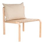 Armchairs & lounge chairs, Kaski chair, narrow, ash, Natural