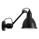 Lampe Gras 304 Classic outdoor lamp, round shade, black