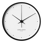 Wall clocks, Henning Koppel wall clock, 30 cm, black - white, Black & white