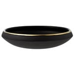 Bowls, Eclipse Gold bowl 0,7 L, shallow, black - gold, Black