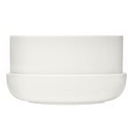 Nappula plant pot with saucer, 240 x 130 mm, white