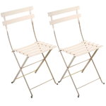 Bistro Metal chair, 2 pcs, linen Bistro Metal chair, 2 pcs, linen