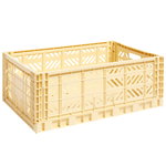 Hay Colour crate, L, light yellow
