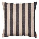 Decorative cushions, Grand cushion, 50 x 50 cm, sand - black, Multicolour