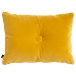 Decorative cushions, Dot Soft cushion, yellow, Yellow
