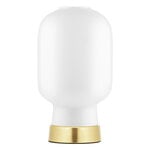 Table lamps, Amp table lamp, white - brass, White