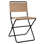 Patio chairs, Desert dining chair, black - sand, Beige