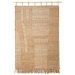 ferm LIVING Tappeto da parete Harvest, 100 x 165 cm, naturale