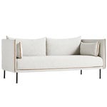 Silhouette sofa 2-seater, Coda 100/Sense cognac - black steel