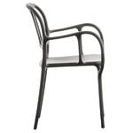 Patio chairs, Mila chair, black, Black