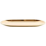 Tray, oblong, XL, golden Tray, oblong, XL, golden