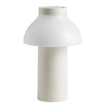 , PC Portable table lamp, cream white, White