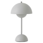 &Tradition Flowerpot VP9 portable table lamp, matt light grey