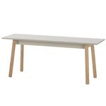 Kiila bench, ash - white Kiila bench, ash - white