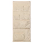 Kids' small storage, Canvas XL Wall Pockets, off-white, Natural