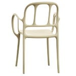 Patio chairs, Mila chair, beige, Beige