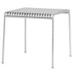 Patio tables, Palissade table  82,5 x 90 cm, hot galvanised, Silver