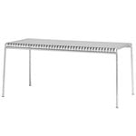 Trädgårdsbord, Palissade bord 160 x 80 cm, varmgalvaniserad, Silver