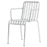Patio chairs, Palissade armchair, hot galvanised, Silver