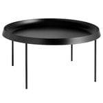 Coffee tables, Tulou coffee table 75 cm, black, Black