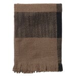 Blankets, Dry blanket, 120 x 170 cm, sugar kelp - black, Brown