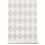 Carta da parati Harlequin, grigia Carta da parati Harlequin, grigia
