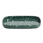 Fleck tray, marbled green Fleck tray, marbled green