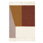 Ferm Living Kelim kynnysmatto, Borders, 50 x 70 cm