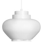 Pendant lamps, Aalto pendant lamp A333, white, White