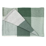 Loom throw, green Loom throw, green