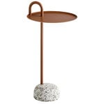 Side & end tables, Bowler side table, pale brown, Brown