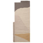 Ferm Living Kelim runner, Earth, 180 x 70 cm