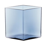 Ruutu vase, 205 x 180 mm, rain Ruutu vase, 205 x 180 mm, rain