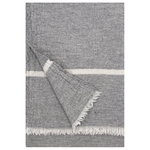 Tanhu blanket, grey - white Tanhu blanket, grey - white