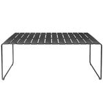 Patio tables, Ocean table 140 x 70 cm, black, Black
