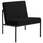 Armchairs & lounge chairs, Kiki lounge chair, black, Black