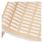 Artek fabrics, Siena cotton fabric, 150 x 300 cm, sand - white, Beige