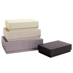 Hay Box Box laatikot 4 kpl, stripe grey