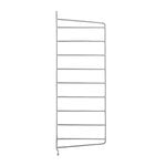 Shelving units, String Outdoor side panel 50 x 20 cm, 2-pack, galvanized, White