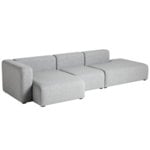 Sofas, Mags sofa, Comb.4 high arm left, Hallingdal 130, Grey