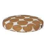 Pienet Kivet pillow, round, cotton - beige Pienet Kivet pillow, round, cotton - beige