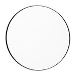 AYTM Circum mirror, 70 cm, clear - black